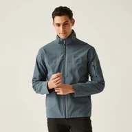 Kurtki i kamizelki sportowe męskie - Regatta Męska kurtka przeciwdeszczowa Bosfield III Niebieski, Rozmiar: 3XL - miniaturka - grafika 1