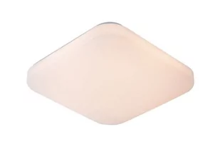 Lucide Lampa sufitowa lucide Otis-ř 28 cm-LED-1 X 22 W 3000 K, tekstury, zintegrowana, 22 W, opal, 28 x 28 x 6 cm 79198/22/61 - Lampy sufitowe - miniaturka - grafika 1