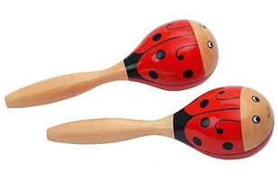 Goki Marakas biedronka 61917 - Instrumenty muzyczne dla dzieci - miniaturka - grafika 1