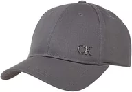 Czapki damskie - Calvin Klein Męska metalowa czapka BB z bombką, magnes, OS, Magnes, Rozmiar uniwersalny - miniaturka - grafika 1