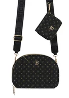 Torebki damskie - Torebka Damska BRICIOLE Średni Kuferek 4061 BRĄZOWY 20 x 15 x 5 - miniaturka - grafika 1