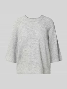 Sweter z dzianiny z rękawem o dł. 1/2 model ‘ORLEAN’ - Swetry damskie Sweter z dzianiny z rękawem o dł. 1/2 model ‘ORLEAN’ - Swetry damskie - miniaturka - grafika 1