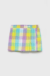 Spodnie i spodenki dla dziewczynek - Benetton United Colors of United Colors of szorty bawełniane dziecięce wzorzyste - grafika 1