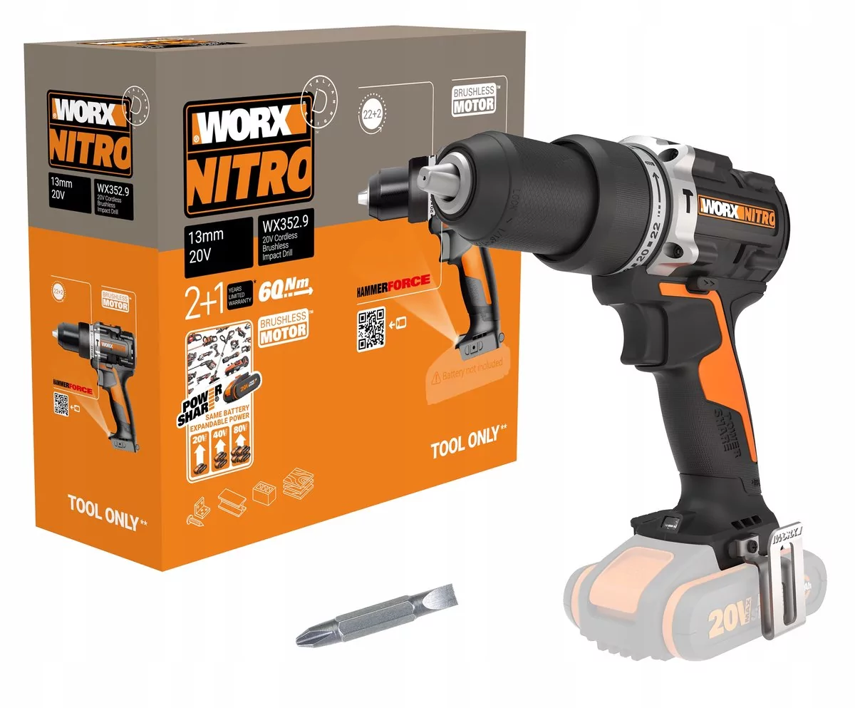 WORX Wiertarko-wkrętarka WX352.9