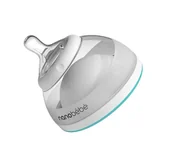 Smoczki do butelek - Nanobebe Nanobebe Smoczek silikonowy na butelkę średni przepływ 2 szt - miniaturka - grafika 1