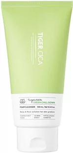 ITS SKIN Tiger Cica Green Chill Down Foam Cleanser 300 ml - Kosmetyki do mycia twarzy - miniaturka - grafika 1