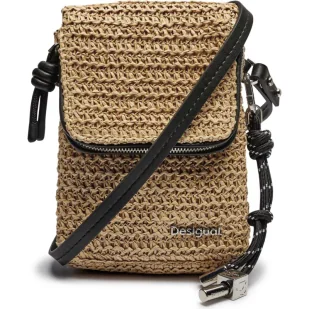 Desigual Torebka na telefon/portfel RAFFIA - Portfele - miniaturka - grafika 1