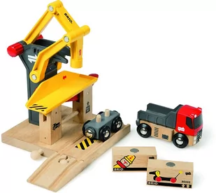 Brio World freight loading station - Figurki dla dzieci - miniaturka - grafika 4