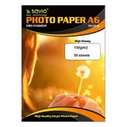 Papier do drukarek - Elmak SAVIO PA-03 A6 150/50 blysk - miniaturka - grafika 1