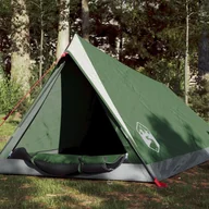 Namioty - vidaXL Namiot, 2-os., zielony, 200x120x88/62 cm, tafta 185T - miniaturka - grafika 1