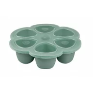 Akcesoria do karmienia - Beaba Silikonowy pojemnik do mrożenia duży Sage green 6 x 150 ml - miniaturka - grafika 1