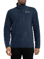 Kurtki męskie - Berghaus Męska kurtka polarowa Prism Micro Polartec Half Zip Dusk/Dusk, S - miniaturka - grafika 1