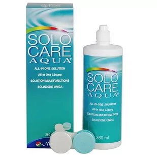 Solo Care Aqua 360 ml - Płyny do soczewek kontaktowych - miniaturka - grafika 2