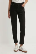 Spodnie damskie - Calvin Klein jeansy damskie kolor czarny K20K207303 - miniaturka - grafika 1