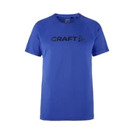 Koszulki męskie - Męska Koszulka z krótkim rękawem CRAFT CORE ESSENCE LOGO TEE M 1911786-359000 – Niebieski - miniaturka - grafika 1