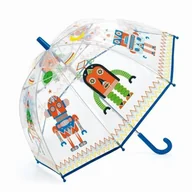 Parasole - Djeco, parasol przeciwdeszczowy Roboty - miniaturka - grafika 1