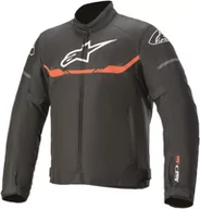 Odzież motocyklowa - Alpinestars Męska kurtka T-sp S Waterproof Jacket Black/Fluo Yellow Motorcycle Clothing - miniaturka - grafika 1