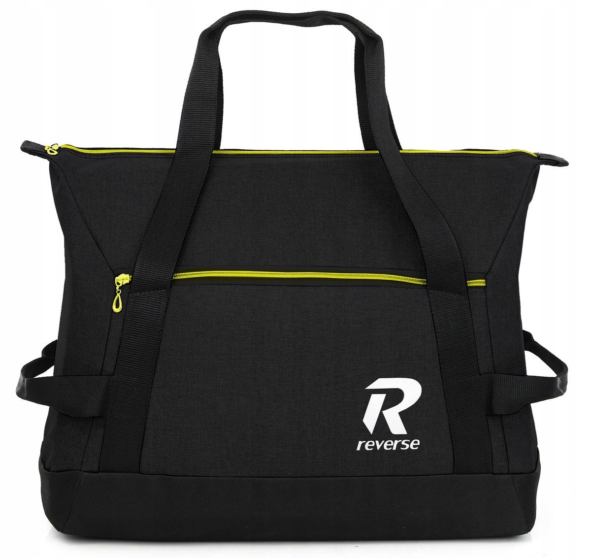 Reverse DUŻA Torba na ZAKUPY plażę SPORTOWA SHOPPERKA PODRÓŻNA ZŁOTA