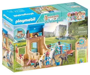 Playmobil World of Horses 71353 Amelia i Whisper z boksem stajennym - Klocki - miniaturka - grafika 1