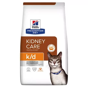 HILL'S PD Prescription Diet Feline k/d 1,5kg - Sucha karma dla kotów - miniaturka - grafika 1
