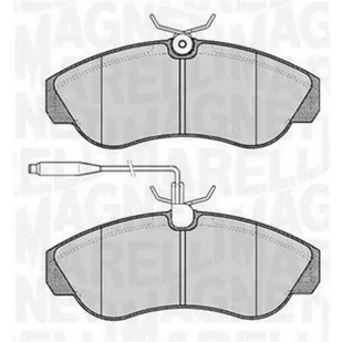 Klocki hamulcowe - komplet MAGNETI MARELLI 363916060184 - Klocki hamulcowe - miniaturka - grafika 1