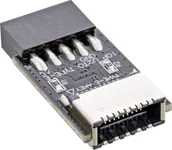 Adaptery i przejściówki - InLine InLine® USB 2.0 to USB 3.2 Type-E Key-A Adapter internal - miniaturka - grafika 1