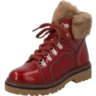 Śniegowce damskie - Tamaris Damskie śniegowce WL Lace Boot 1-26264-43, RED PATENT, 42 EU, Red Patent, 42 EU - miniaturka - grafika 1