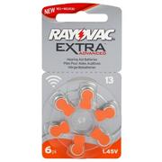 Baterie i akcesoria - RAYOVAC 13 / PR48 - 6 szt. Baterie do aparatów słuchowych - miniaturka - grafika 1
