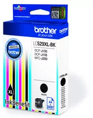 Brother Brother LC 529BK zamiennik LC529XLBK - Tusze oryginalne - miniaturka - grafika 2
