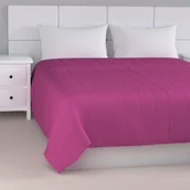 Narzuty - Dekoria Narzuta pikowana w pasy amarant szer.260 × dł.210 cm Etna 500-705-23 - miniaturka - grafika 1