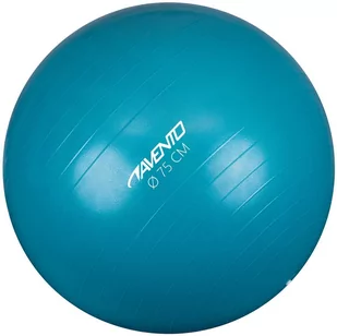 Avento Piłka gimnastyczna do ćwiczeń fitness niebieska 75cm - Piłki do ćwiczeń - miniaturka - grafika 1
