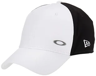 Oakley Męska czapka baseballowa z folią cynkową, biała, S/M - Czapki damskie - miniaturka - grafika 1