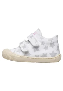 Naturino Cocoon VL, buty dziecięce, biały-Srebrny, 24 EU, Biały srebrny, 24 EU - Buty dla dziewczynek - miniaturka - grafika 1
