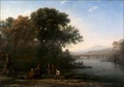 Plakaty - The Ford, Claude Lorrain - plakat Wymiar do wyboru: 70x50 cm - miniaturka - grafika 1