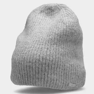 4F, Czapka zimowa, H4Z22-CAD008 27M, szary, S - Czapki damskie - miniaturka - grafika 1