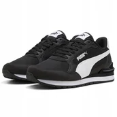 Buty sportowe męskie - Buty męskie sportowe Puma St Runner V4 Nl 39973901 lekkie czarne 38 - miniaturka - grafika 1