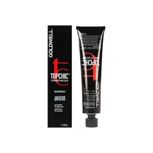 Goldwell Topchic, farba do włosów 6N@GB Dark Blonde Gold Brown, 60 ml - Farby do włosów i szampony koloryzujące - miniaturka - grafika 1