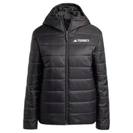 Odzież trekkingowa damska - Kurtka z kapturem z ociepleniem Terrex Multi Essentials CLIMAWARM - miniaturka - grafika 1