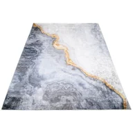 Dywany - Szary dywan w marmurowy wzór glamour G7-C07 - miniaturka - grafika 1