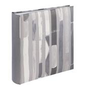 Albumy fotograficzne - Hama Album Stripes 10x15/200 Szary - miniaturka - grafika 1