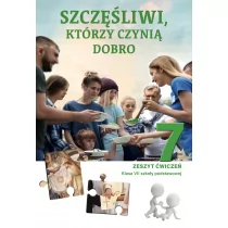 Szczęśliwi, którzy czynią dobro. Religia. Klasa 7. Szkoła podstawowa. Ćwiczenia - Podręczniki dla szkół podstawowych - miniaturka - grafika 1