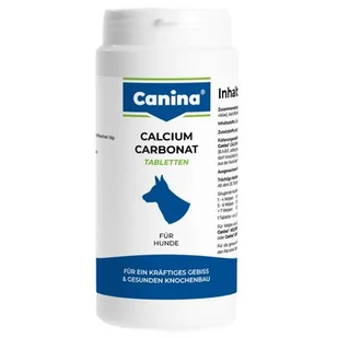CANINA PHARMA - WĘGLAN WAPNIA w tabletkach Suplement na stawy psa kota 350g - Suplementy i witaminy dla psów - miniaturka - grafika 1