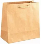 Akcesoria do pakowania - Kraft ROZETTE Torebka średnia 18x28x8cm(10) ROZETTE - miniaturka - grafika 1