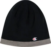 Bluzy męskie - Champion Czapka Reversible Beanie czarny-szary 802407 KK001 - miniaturka - grafika 1
