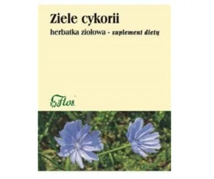 FLOS zioła sypkie CYKORIA ZIELE suplement diety - Zioła - miniaturka - grafika 1