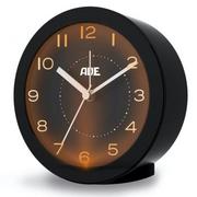 Zegary - ADE budzik z podświetleniem śred 11,5 x 3,5 cm czarny AD-CK 1820 - miniaturka - grafika 1