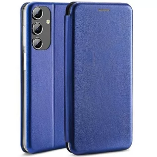 Portfele - Etui z klapką portfel do Samsung A04s A047 niebieski /blue - grafika 1