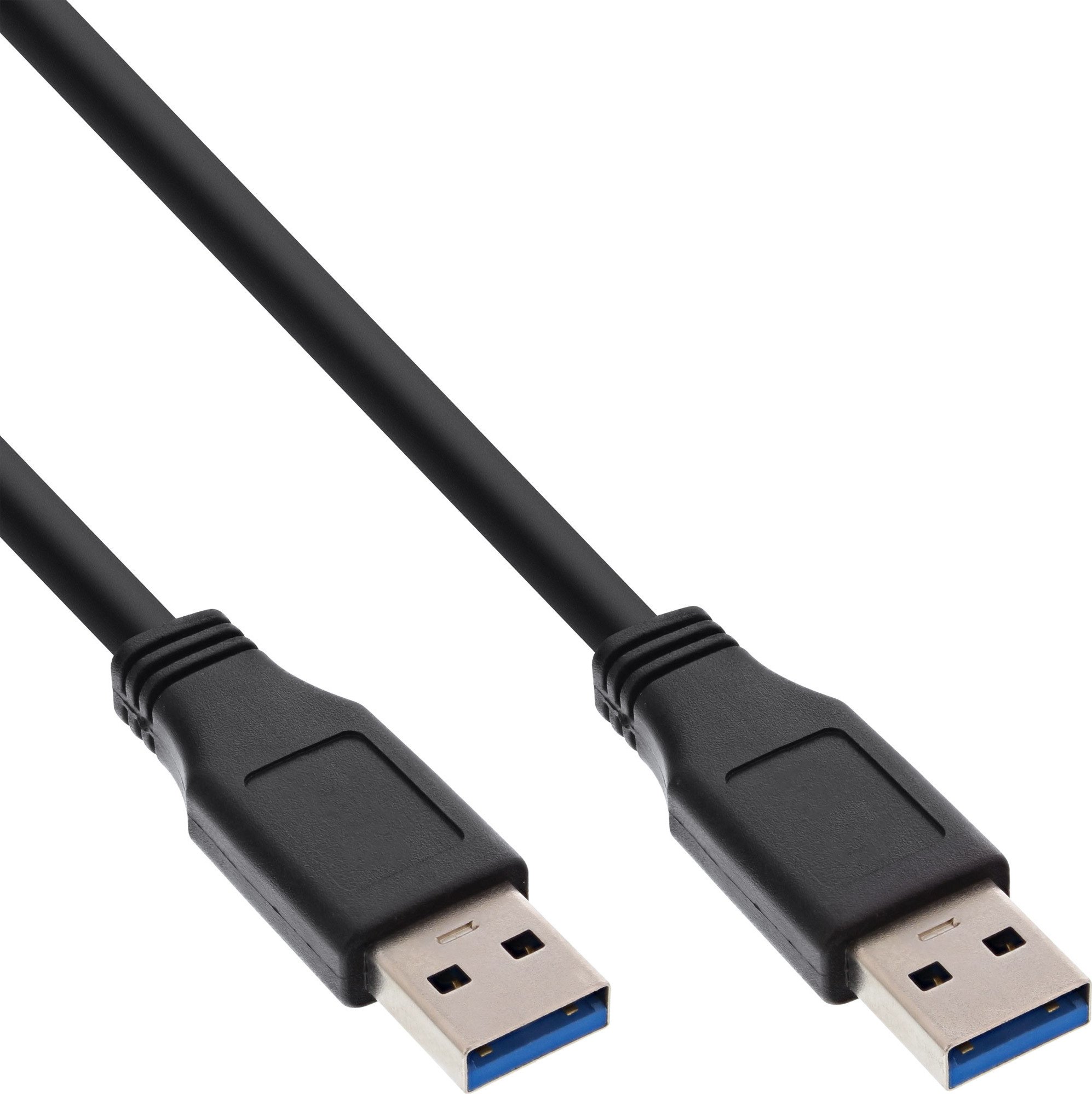InLine Kabel USB Typ A męski A męski czarny 35220