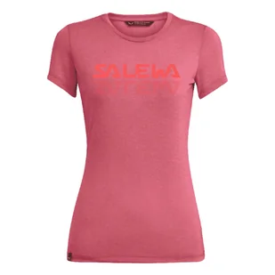 Koszulka turystyczna damska Salewa Graphic Dry T-Shirt - Koszulki sportowe damskie - miniaturka - grafika 1