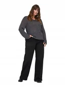 Spodnie damskie - ONLY CZARNE JEANSY MOM JEANS Z WYSOKIM STANEM I PRZETARCIAMI 46/32 6BA - miniaturka - grafika 1